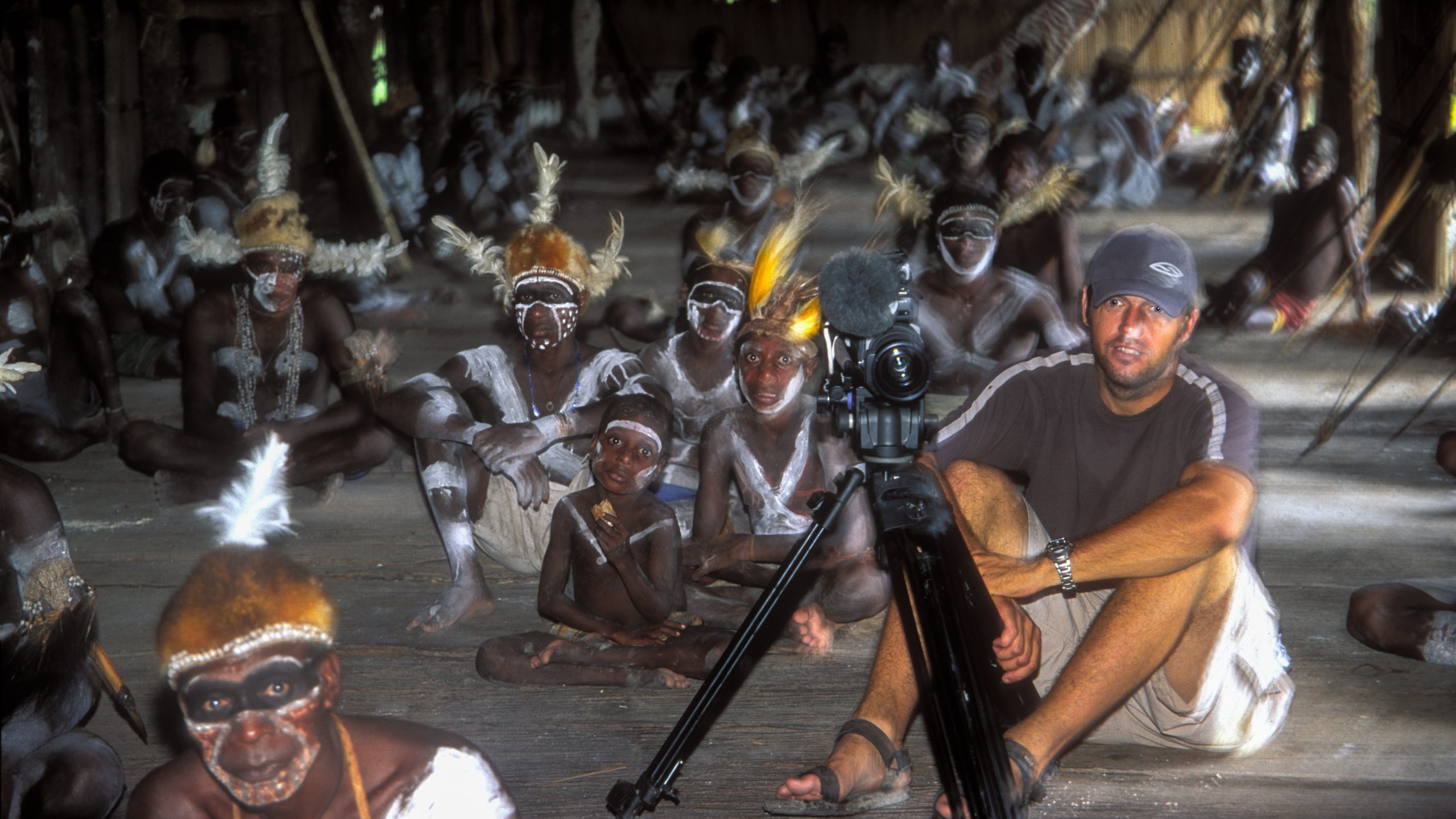 Tim Butt Cameraman West Papua Asmat Tribe BBC