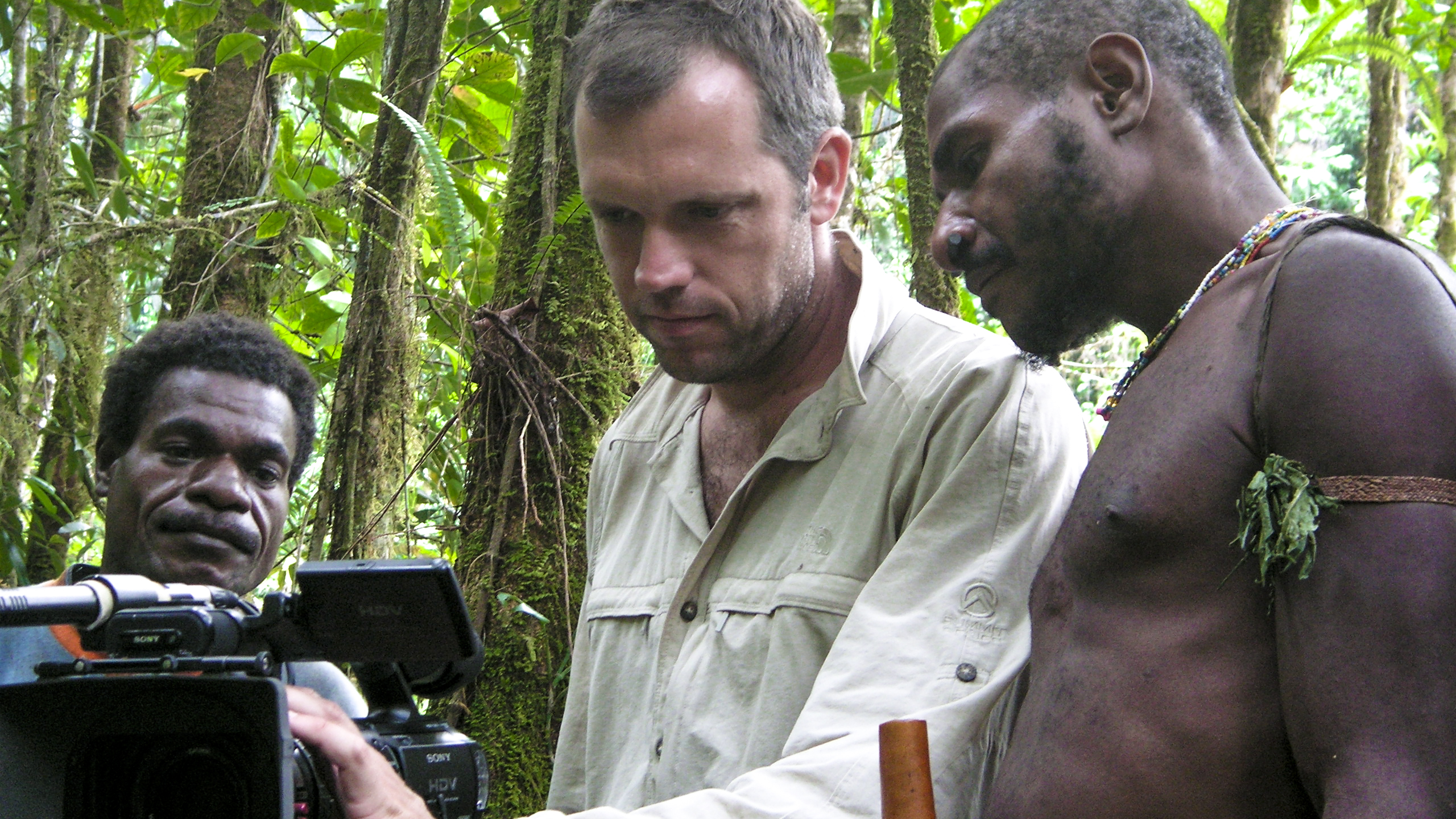 Tim Butt Cameraman West Papua First Contact BBC
